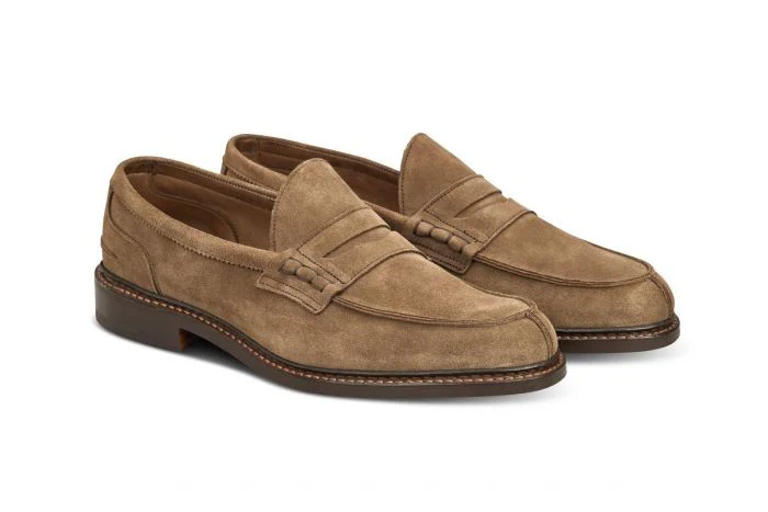 Adam Penny Loafer - New Brown Suede - Image 3