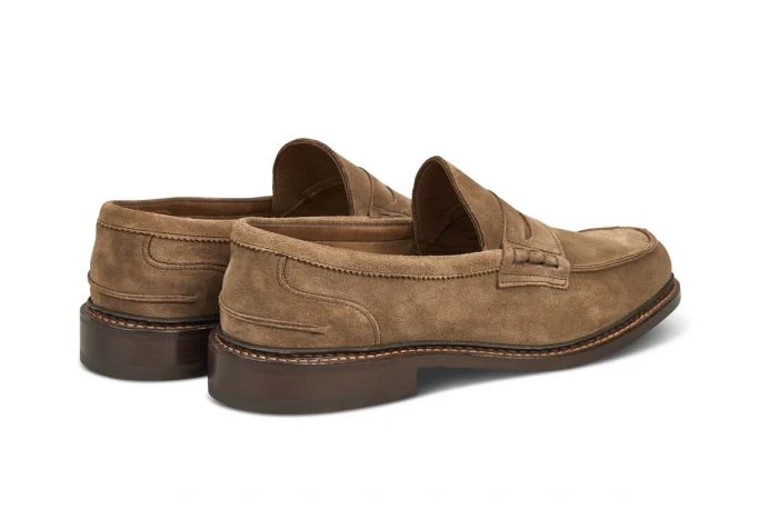 Adam Penny Loafer - New Brown Suede - Image 4