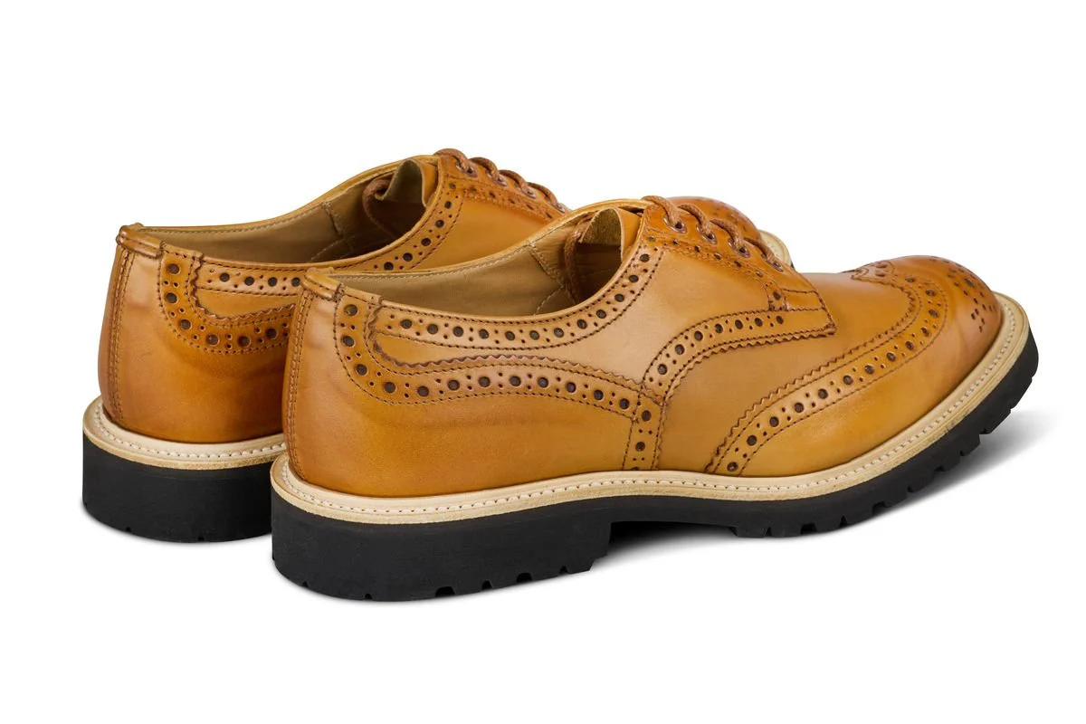 Bourton Country Shoe - 1001 Burnished (Natural Welt) - Image 4
