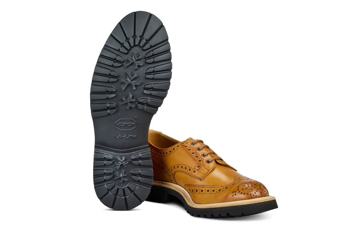 Bourton Country Shoe - 1001 Burnished (Natural Welt) - Image 5