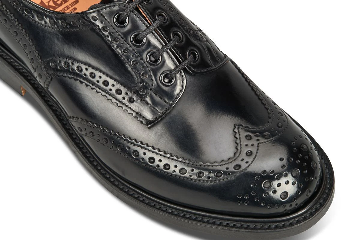 Bourton Country Shoe - Black Bookbinder - Image 2