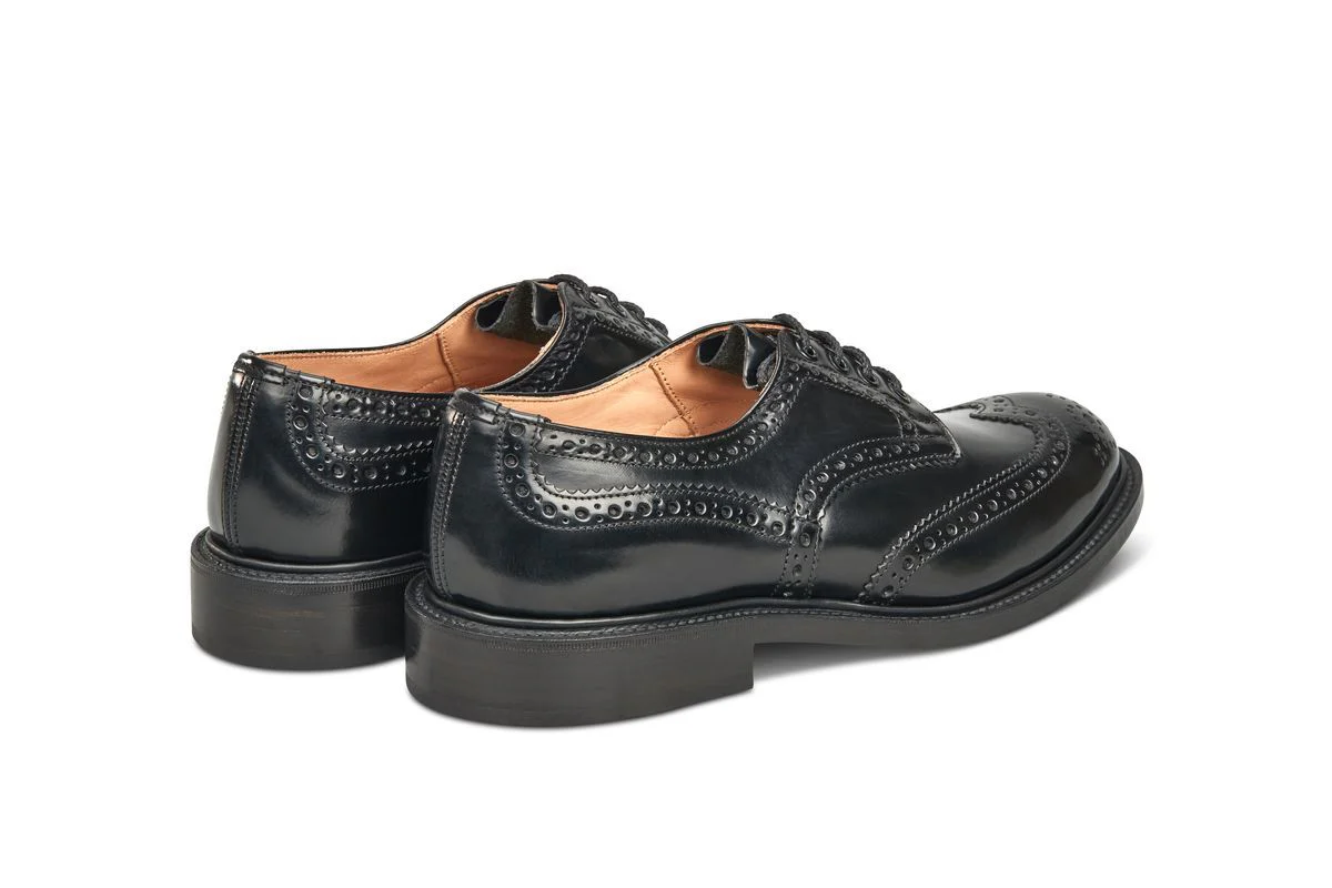 Bourton Country Shoe - Black Bookbinder - Image 4