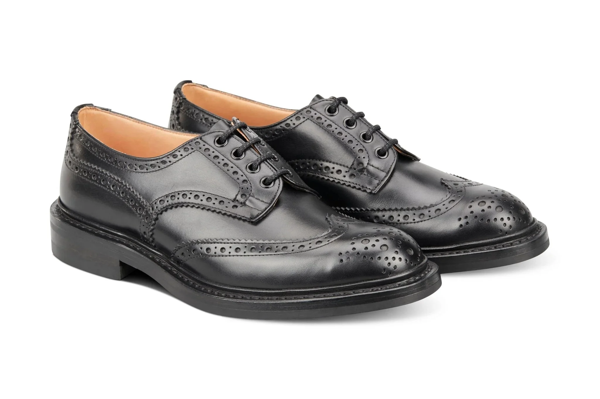 BOURTON COUNTRY SHOE - Black Calf (6 Fitting) - Image 3