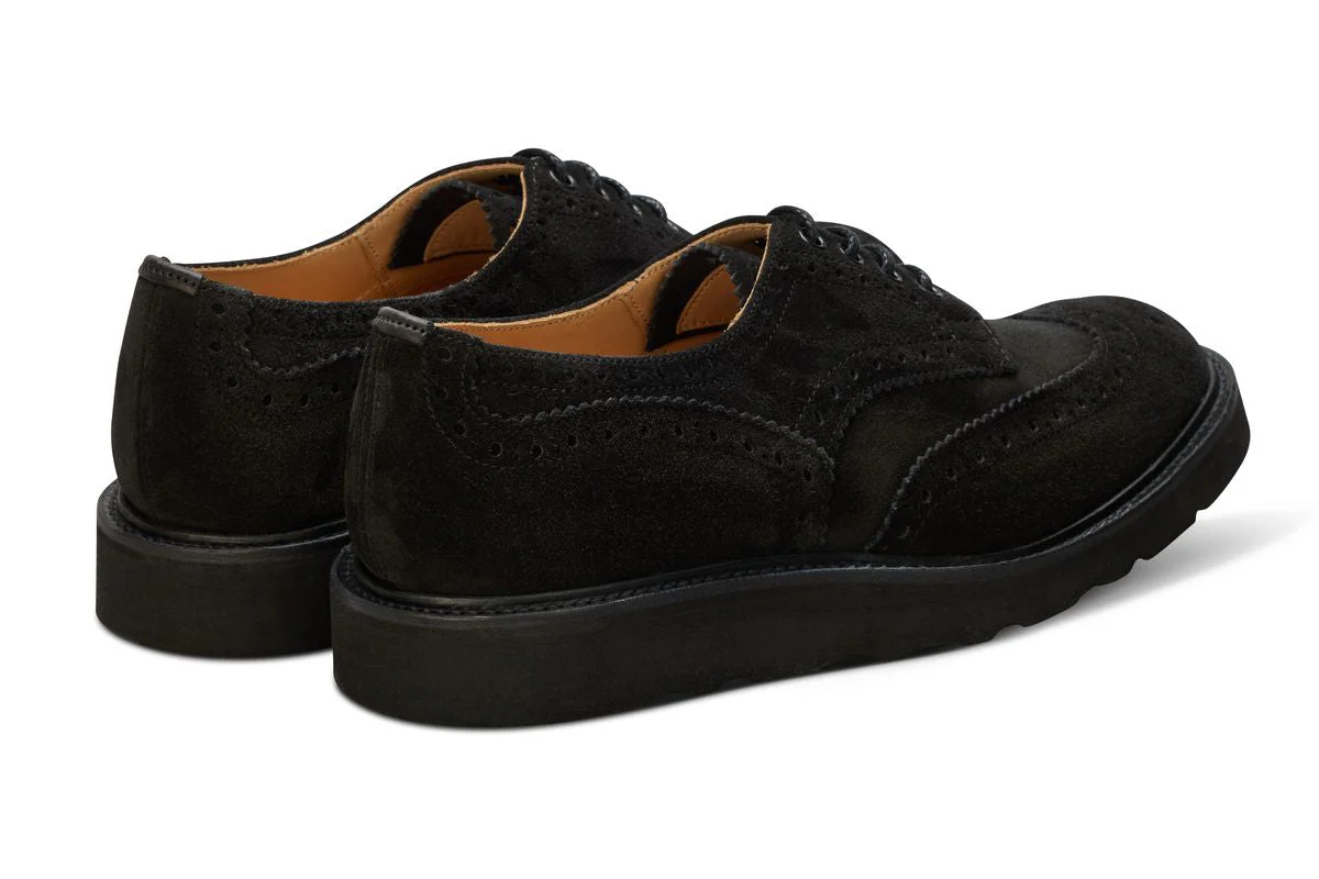 Bourton Country Shoe - Black Castorino - Image 4