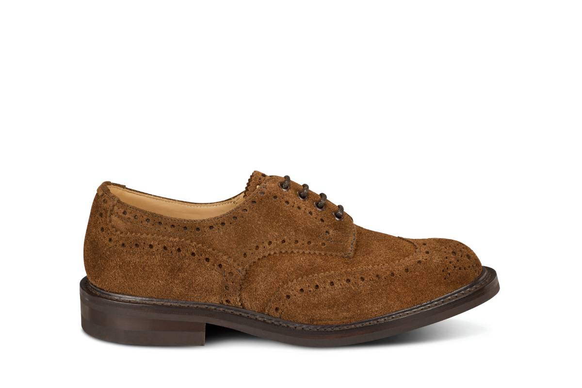 Bourton Country Shoe - Brown Rough Out Suede