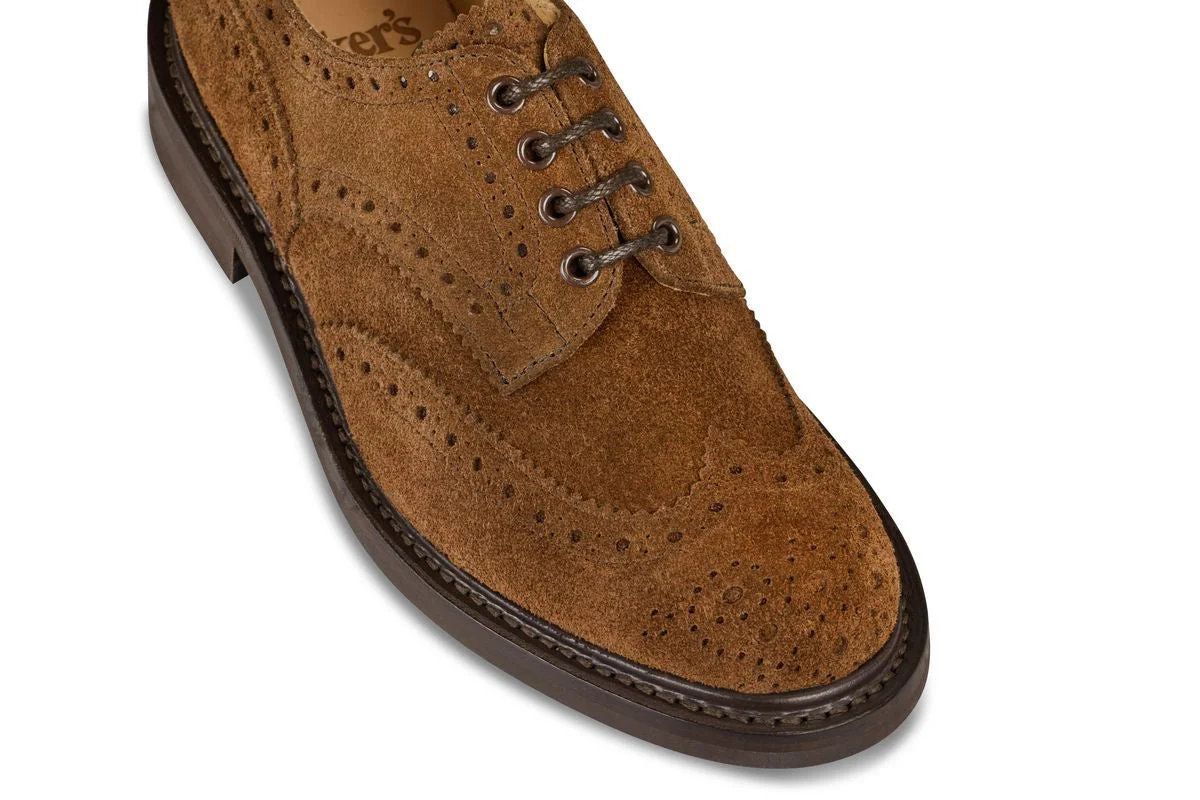 Bourton Country Shoe - Brown Rough Out Suede - Image 2