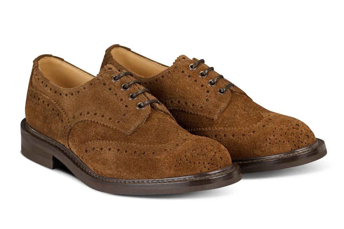 Bourton Country Shoe - Brown Rough Out Suede - Image 3