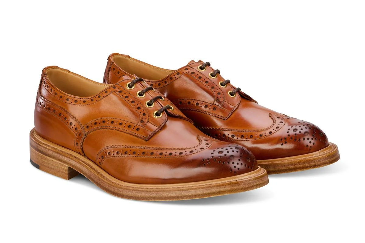 Bourton Country Shoe - Chestnut Burnished - Image 3