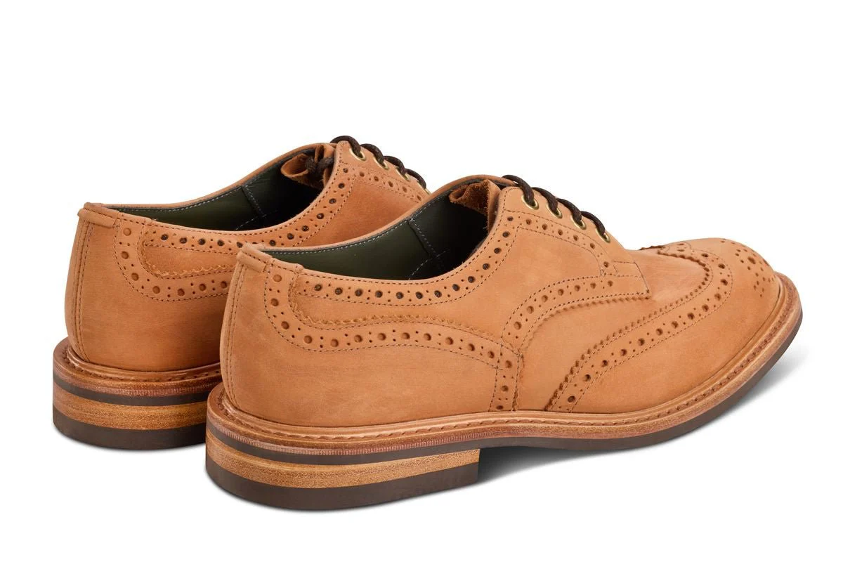 Bourton Country Shoe - Chestnut Nubuck - Image 3