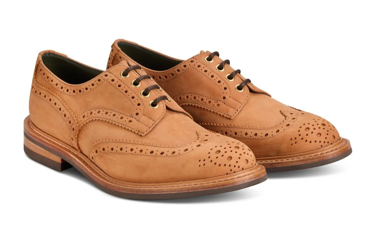 Bourton Country Shoe - Chestnut Nubuck - Image 4