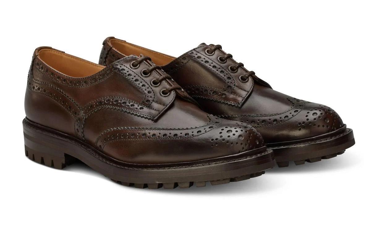 Bourton Country Shoe - Coffee Burnished - Image 3