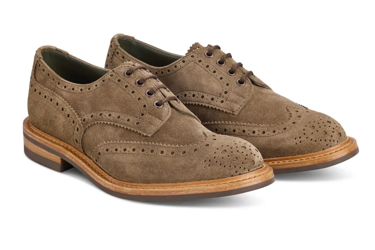 Bourton Country Shoe - Flint Janus Suede - Image 3
