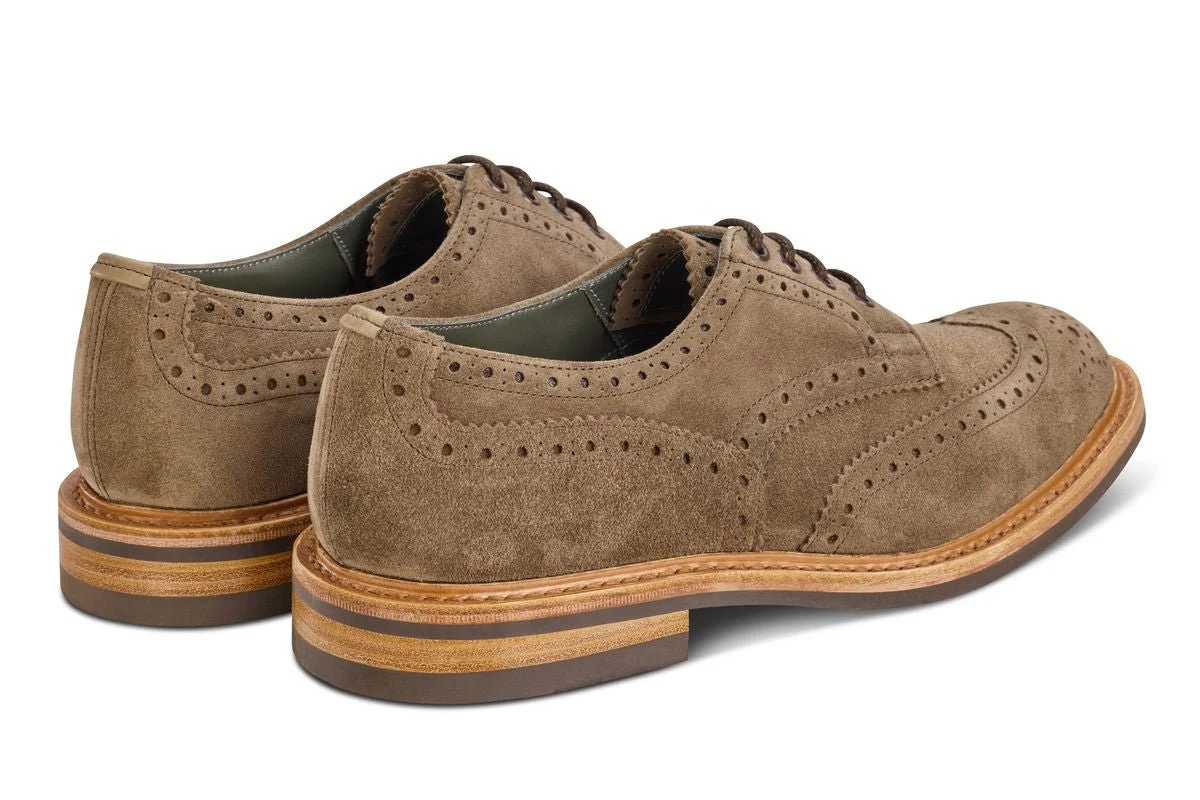 Bourton Country Shoe - Flint Janus Suede - Image 4