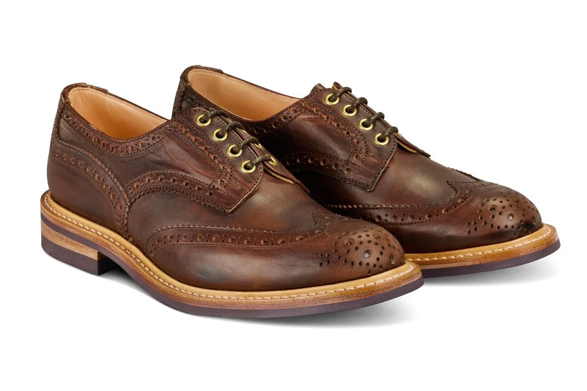 Bourton Country Shoe -  Nut Brown Horween (Tricker's Exclusive) - Image 3