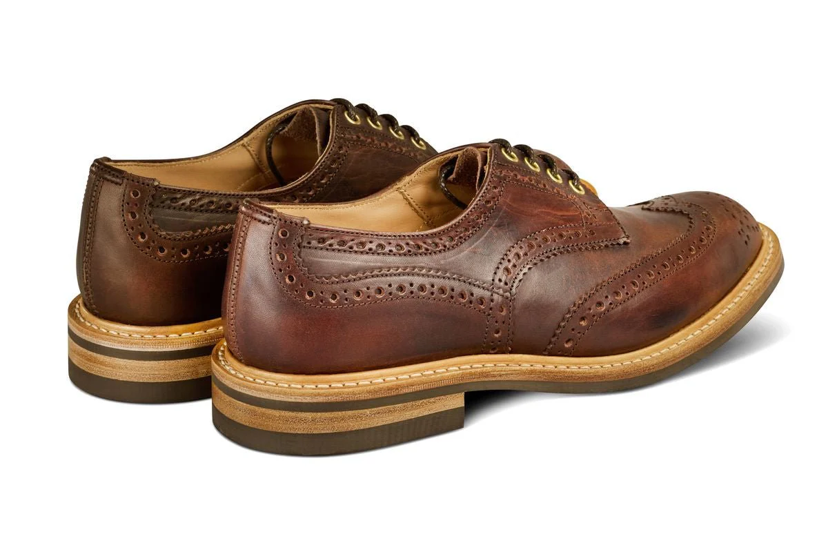Bourton Country Shoe -  Nut Brown Horween (Tricker's Exclusive) - Image 4