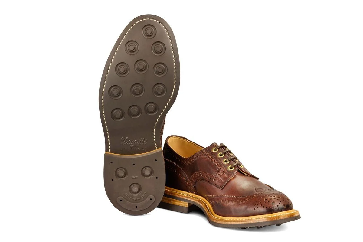 Bourton Country Shoe -  Nut Brown Horween (Tricker's Exclusive) - Image 5