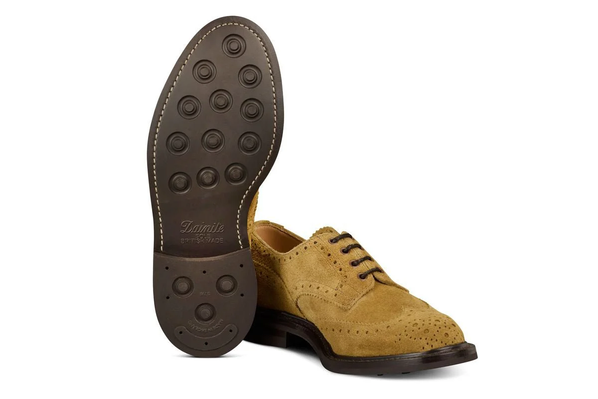 Bourton Country Shoe - Roma Rough Out Suede - Image 5