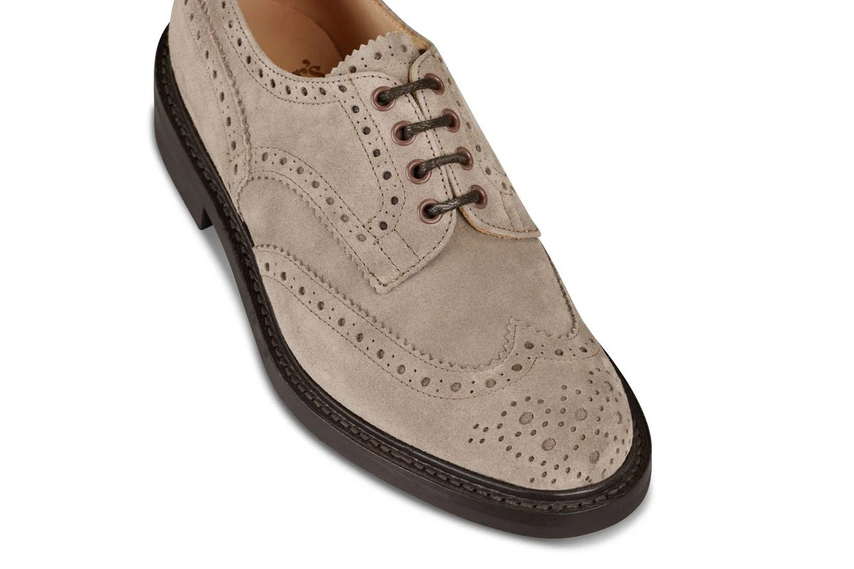 Bourton Country Shoe - Zonta Caribou Castorino Suede - Image 2