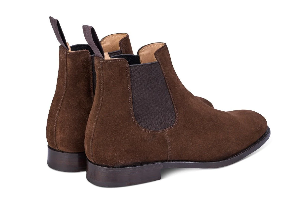 Brighton Chelsea Boot - Chocolate Repello Suede - Image 3