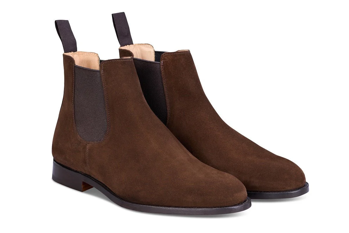 Brighton Chelsea Boot - Chocolate Repello Suede - Image 4