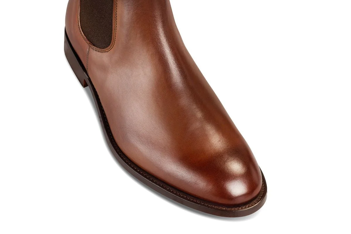 Brighton Chelsea Boot - Coffee Burnished - Image 2
