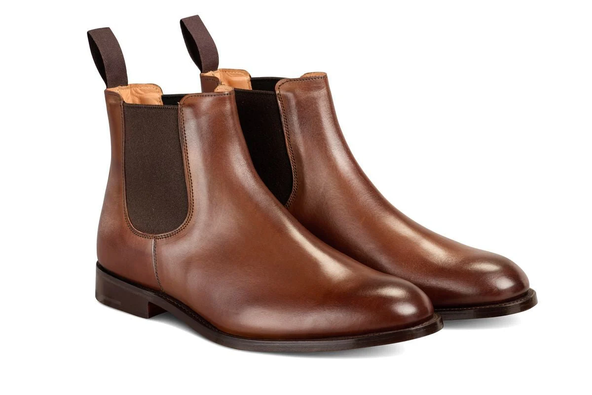 Brighton Chelsea Boot - Coffee Burnished - Image 3
