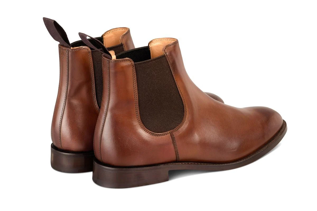 Brighton Chelsea Boot - Coffee Burnished - Image 4