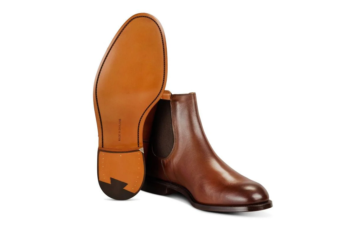 Brighton Chelsea Boot - Coffee Burnished - Image 5
