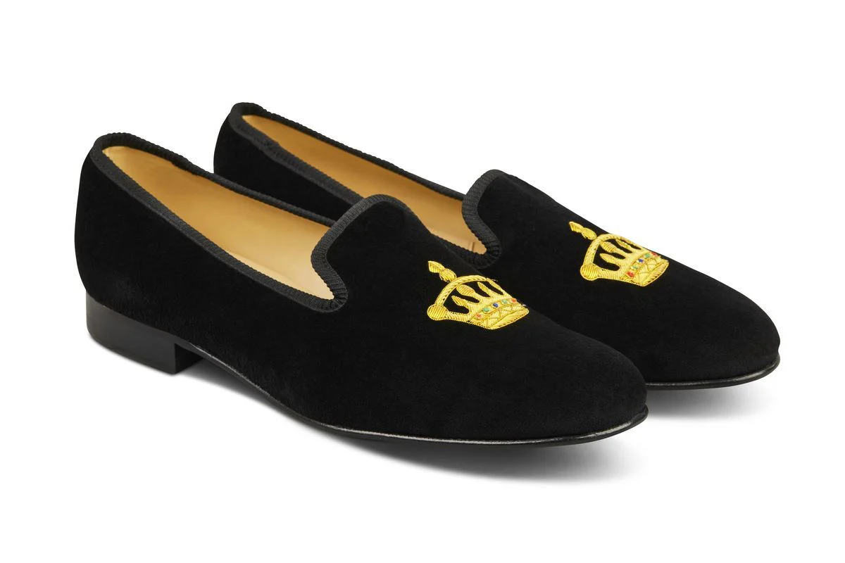 CROWN VELVET SLIPPER - Image 3