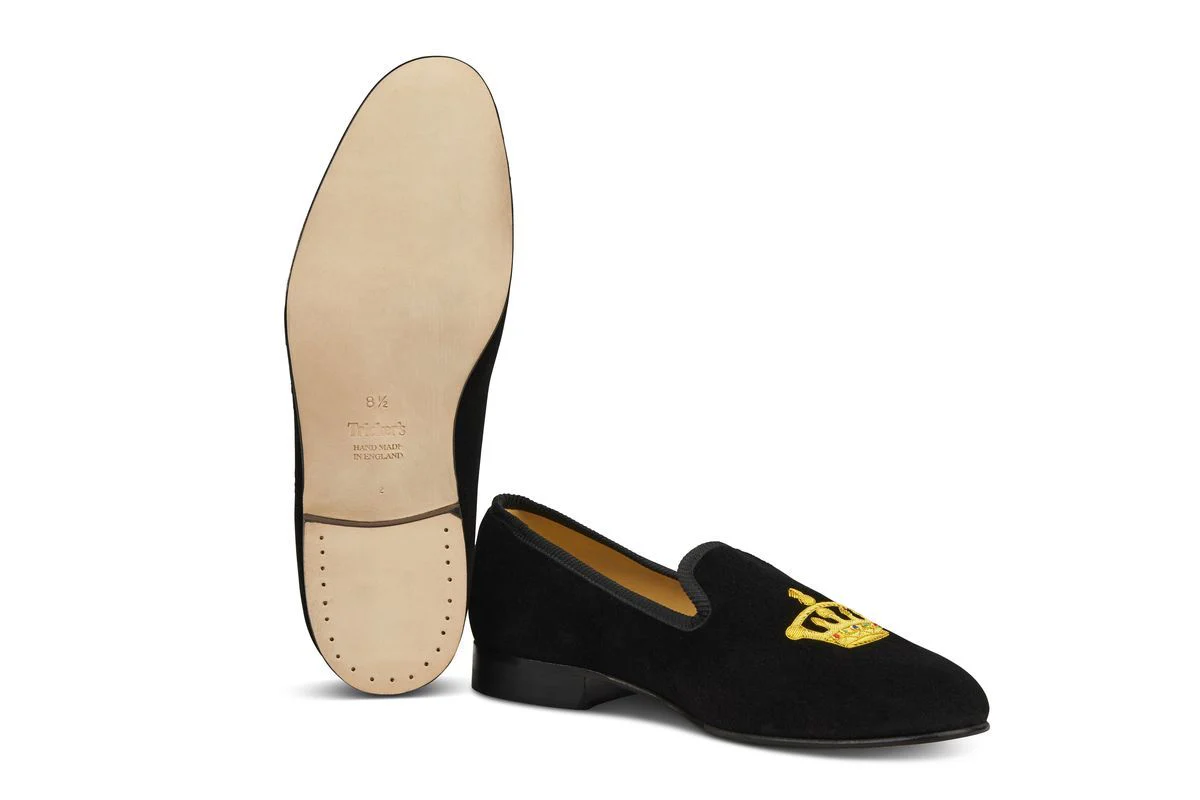 CROWN VELVET SLIPPER - Image 5