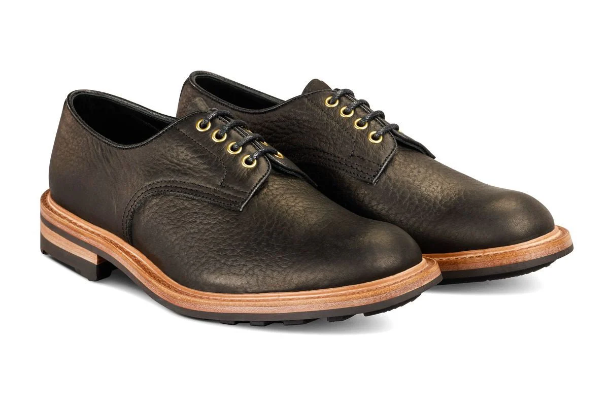 Daniel Tramping Shoe - Black Buffalo (Tricker's Exclusive) - Image 3