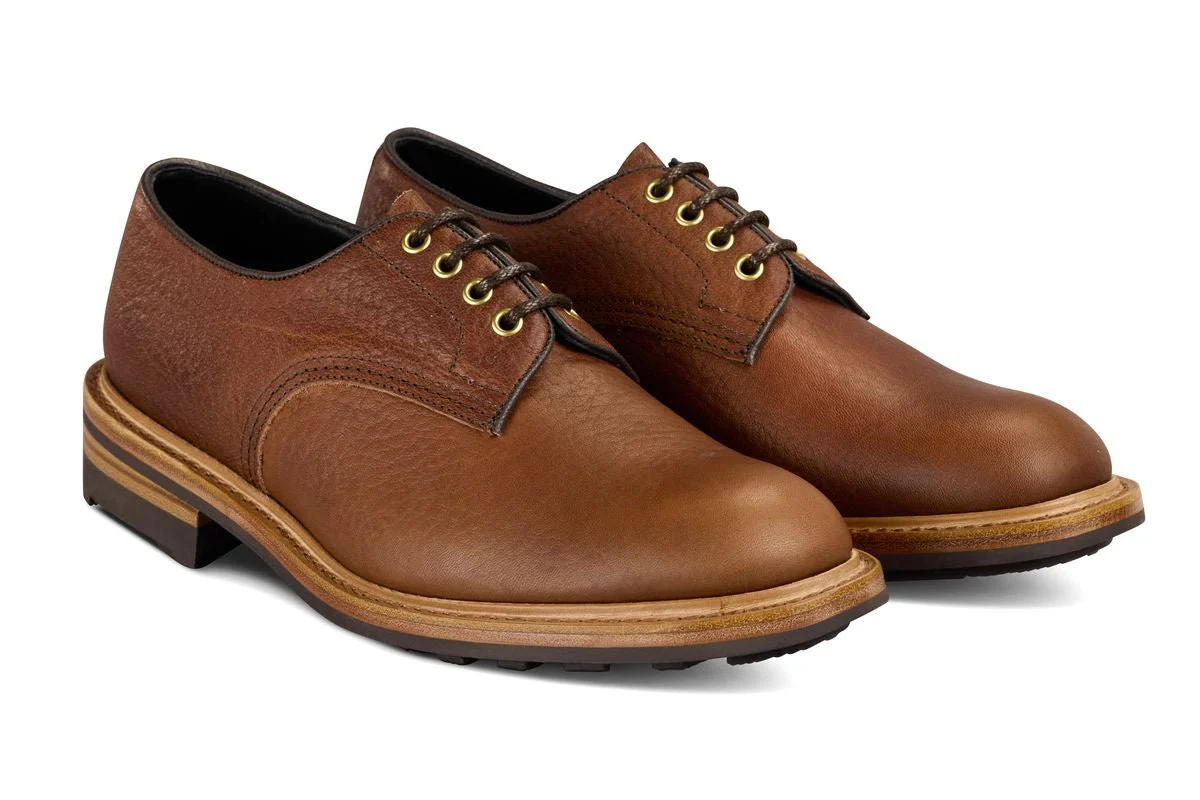 Daniel Tramping Shoe - Brown Buffalo (Tricker's Exclusive) - Image 3