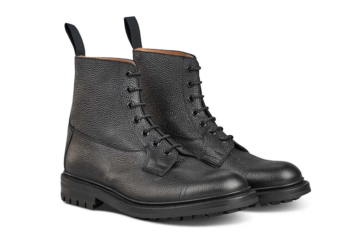 Grassmere Country Boot - Black Scotch Grain - 6 Fitting - Image 3