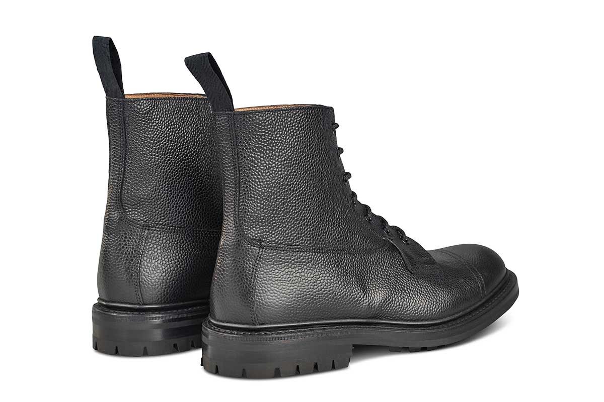 Grassmere Country Boot - Black Scotch Grain - 6 Fitting - Image 4