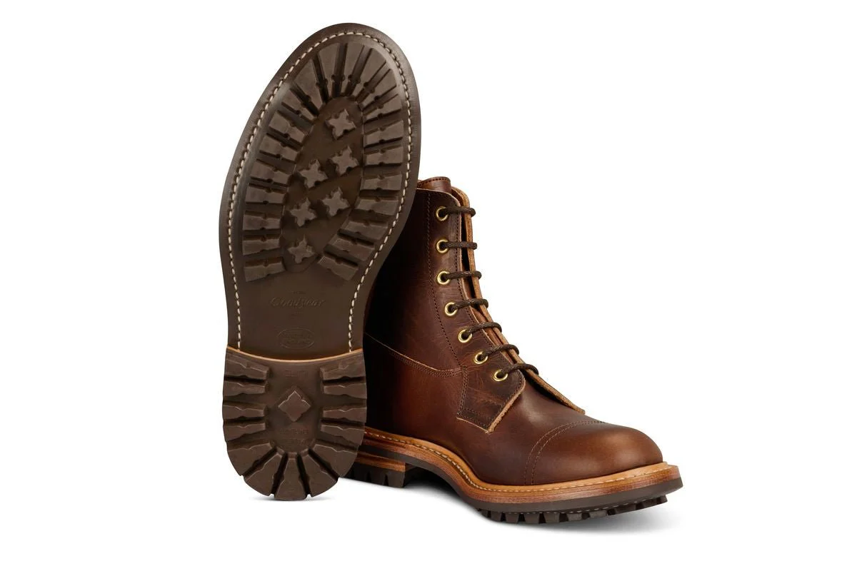 Grassmere Country Boot - Nut Brown Horween (Tricker's Exclusive) 6 Fitting - Image 5