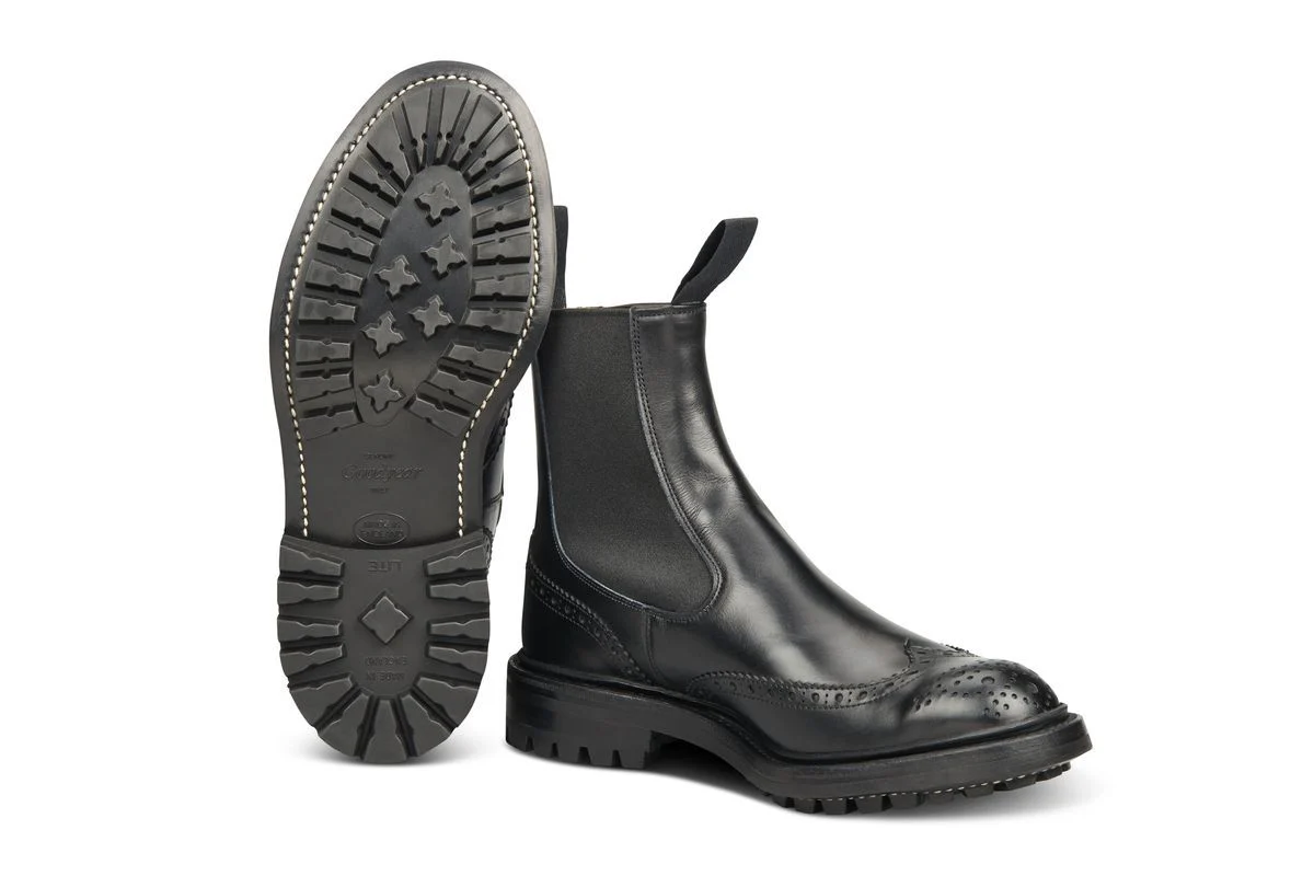 Henry Country Dealer Boot - Black Calf - Image 5