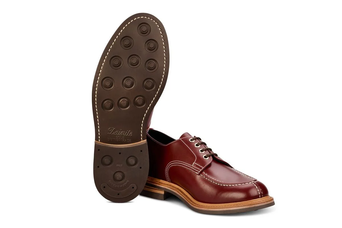 Kilsby Derby Shoe - Burgundy Calf - Image 5