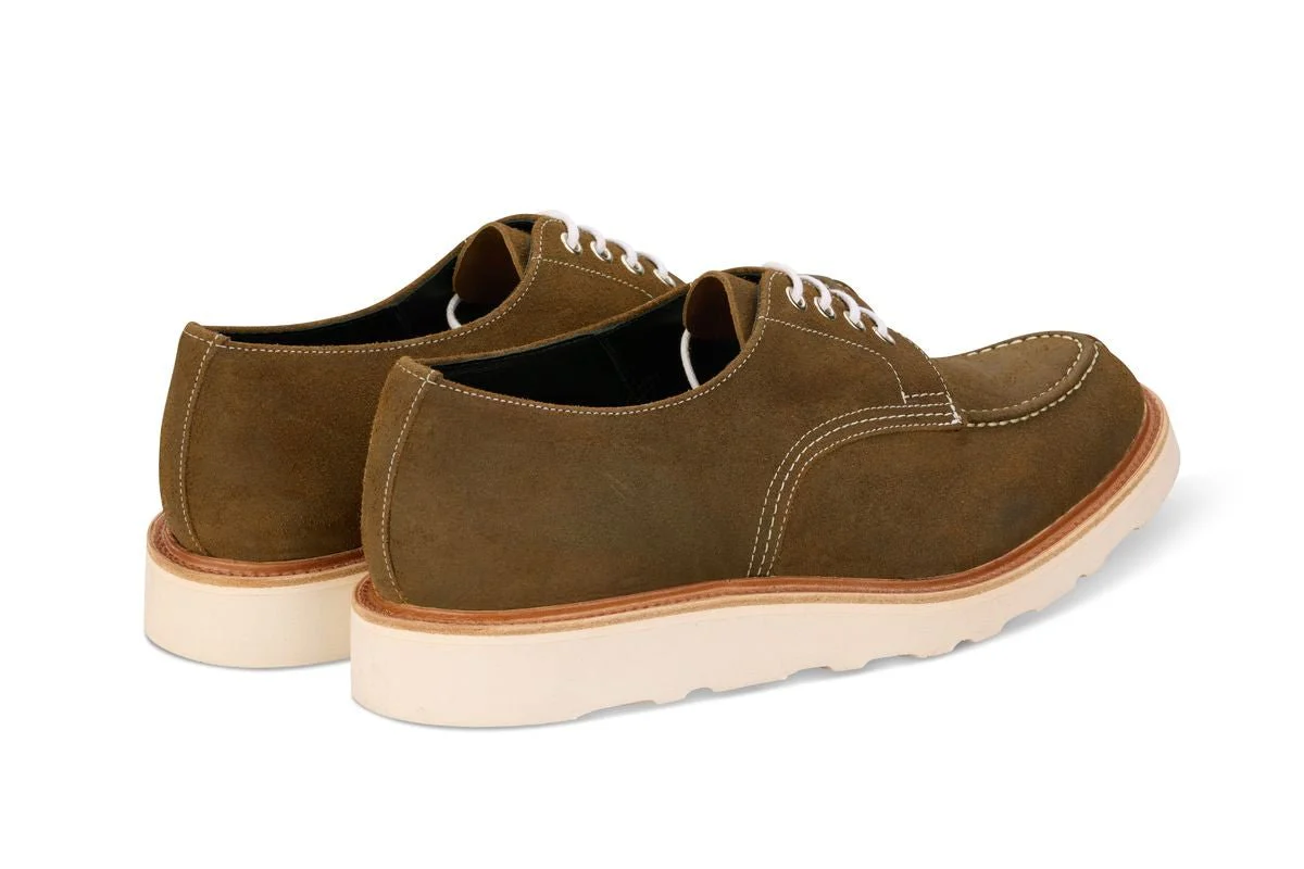 Kilsby Derby Shoe - Snuff Waxy Suede - Image 4