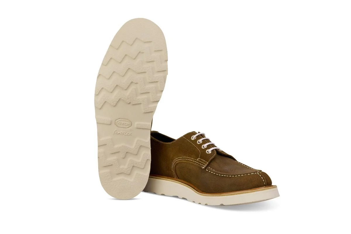 Kilsby Derby Shoe - Snuff Waxy Suede - Image 5