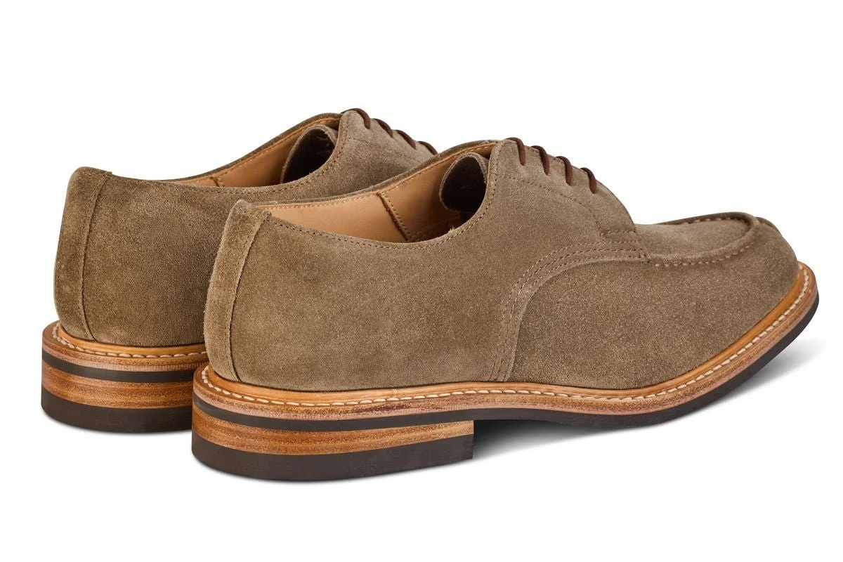 Kilsby Derby Shoe - Visone Repello Suede - Image 4