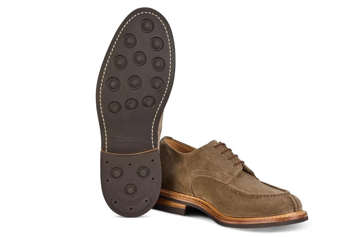 Kilsby Derby Shoe - Visone Repello Suede - Image 5