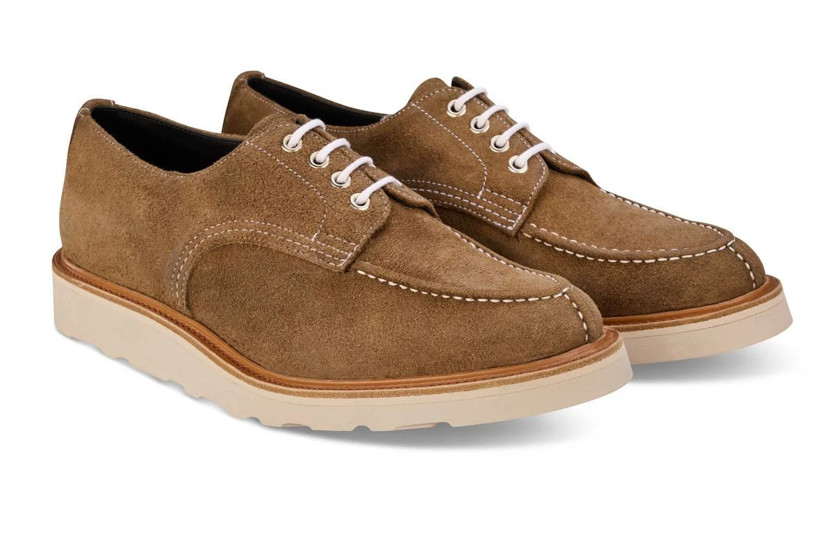 Kilsby Derby Shoe - Visone Waxy Suede - Image 3