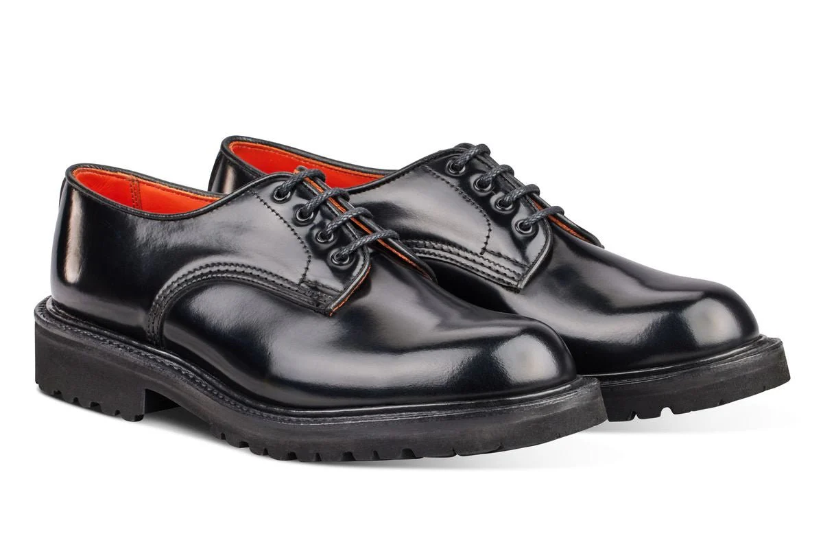 Linda Derby Tramper Shoe - Black Bookbinder - Image 3