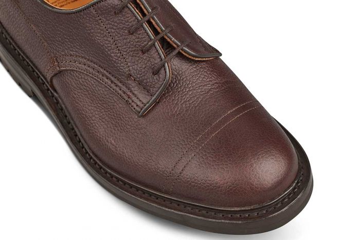 Matlock Country Shoe - Brown Zug Grain (6 Fitting) - Image 2