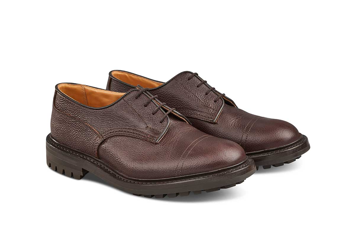 Matlock Country Shoe - Brown Zug Grain (6 Fitting) - Image 3