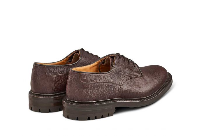 Matlock Country Shoe - Brown Zug Grain (6 Fitting) - Image 4
