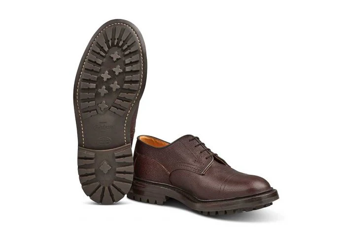Matlock Country Shoe - Brown Zug Grain (6 Fitting) - Image 5