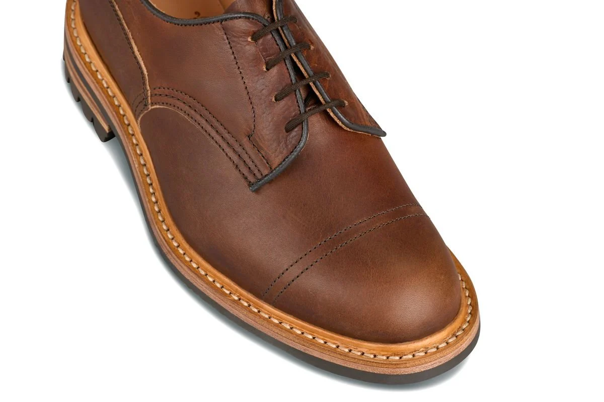 Matlock Country Shoe - Nut Brown Horween (Tricker's Exclusive) 6 Fitting - Image 2