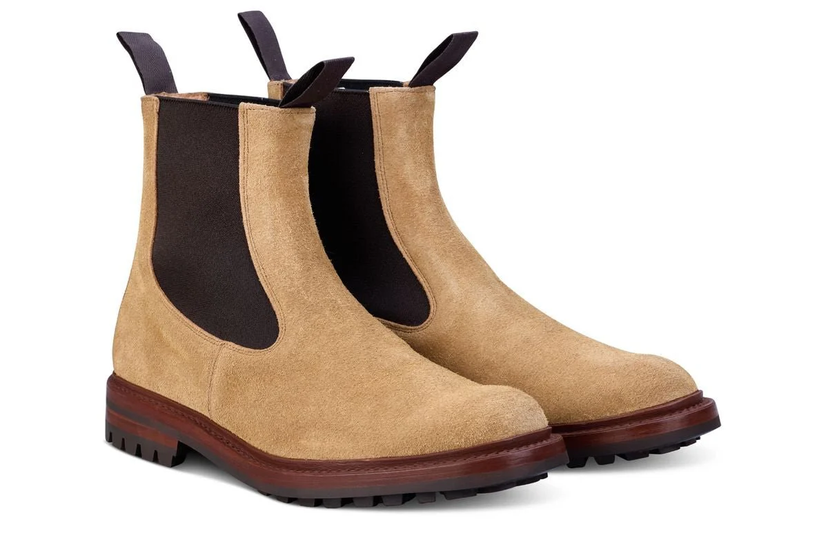 Stephen Chelsea Boot - Tan Hairy Suede - Image 3