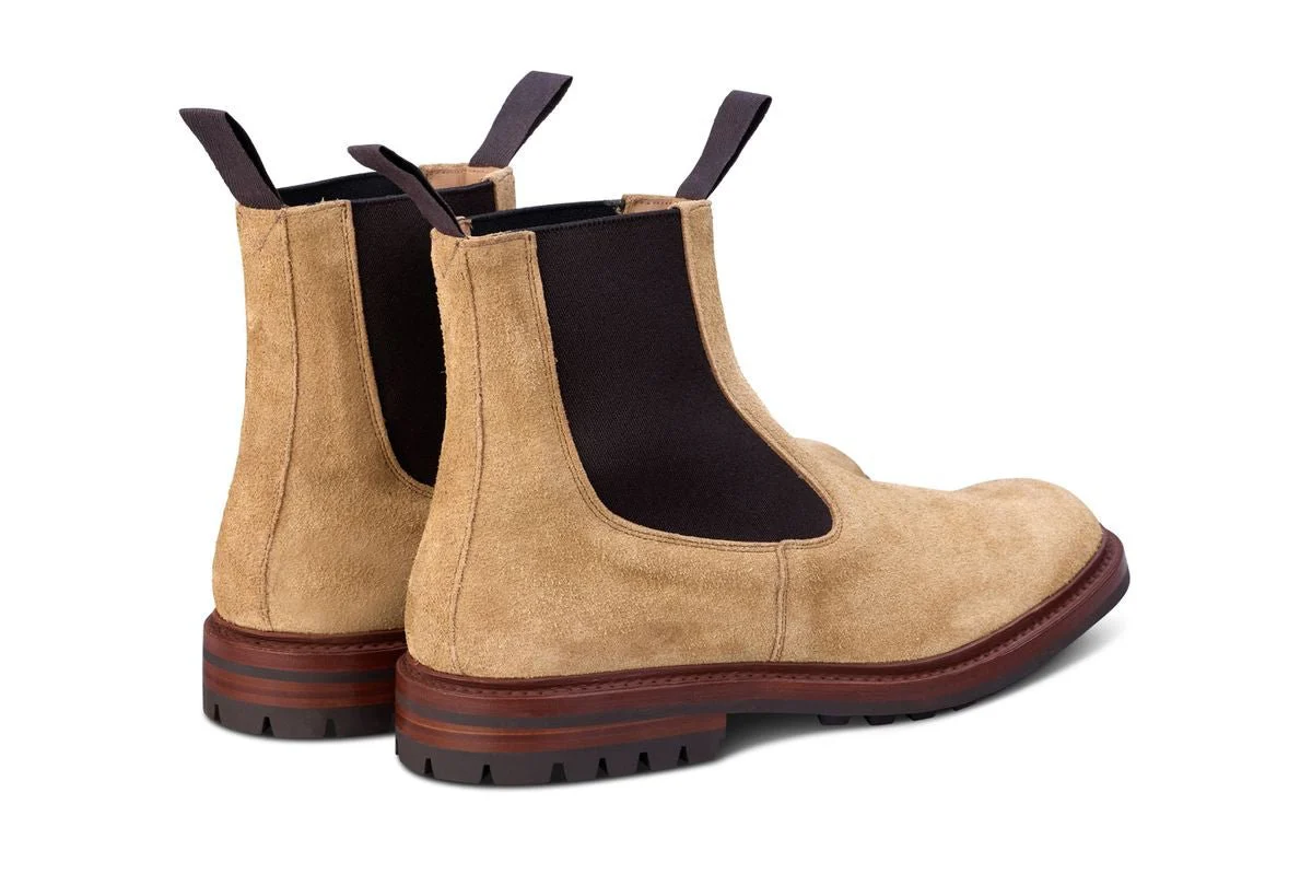 Stephen Chelsea Boot - Tan Hairy Suede - Image 4